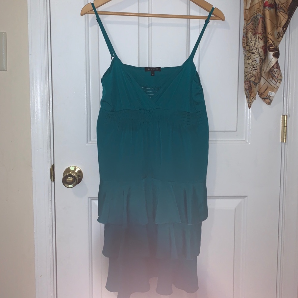 Glam loose-fitting Ruffle Dress - Picture 2 of 5